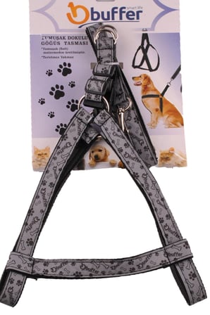 Ergonomik Yumuşak Dokulu Terletmez Köpek Göğüs Tasması Medium (4887) -MİRAYLİFE