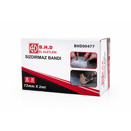 12 ADET 72MMX2MT SU SIZDIRMAZ SAKIZ TAMİR BANTI (4887) -MİRAYLİFE