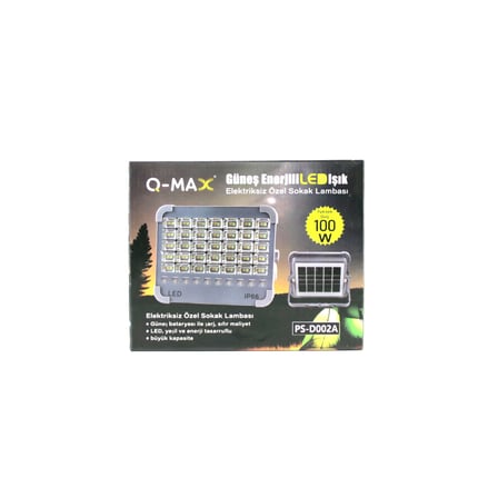 IP66 GÜNEŞ ENERJİLİ LED IŞIK SOLAR PROJEKTÖR - POWERBANK ÇAKARLI KAMP - DIŞ MEKAN PS-D002A (4887) -MİRAYLİFE