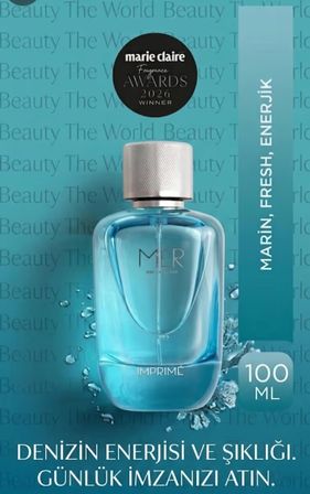 Imprimé EDP 100 ml - Marie Claire Ödüllü Marin Erkek Parfümü