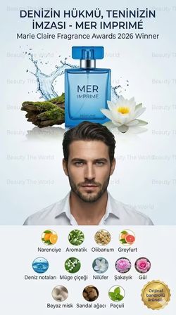 Imprimé EDP 100 ml - Marie Claire Ödüllü Marin Erkek Parfümü