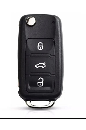 Caddy Scirocco Golf 5 Golf 6 Jetta Ibiza Polo Octiva Tiguan Leon Uyumlu Silikon Anahtar Kılıfı
