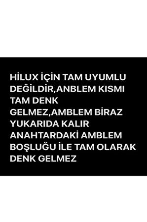 Toyota Chr C-hr Camry Corolla Cross Prius Prado Rav4 Hilux  uyumlu Anahtar Kılıf