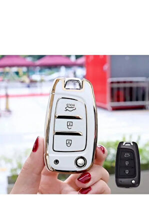 Hyundai I30 Elantra Tuscon I35 Kona Anahtar Koruma Kılıf 2.resime Bakınız
