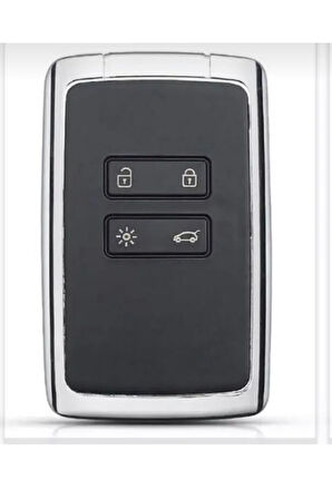 2 Adet Clio 5 Megane 4 Kadjar Silikon Anahtar Kılıfı Siyah Ve Kırmızı ( Grup Uyumlu)