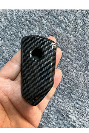 Seat Leon Ve Fr Mk4 2021+ Uyumlu Karbon Anahtar Koruma Kılıfı 2.Resime Bakınız