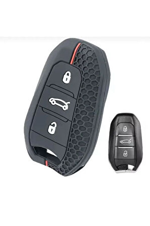 Peugeot 208 308 508 2008 3008 5008 Rifter Anahtar Koruma Kılıf Sustasız Anahtarsız Çaliştırma