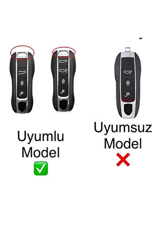 Porsche Panamera Cayenne 971 911 9YA Macan Boxste Anahtar Kılıfı Lütfen 2.Resime Bakınız