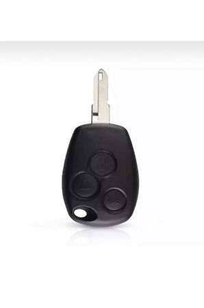 Renault Clio Kangoo Megane Modus Laguna Scenic Silikon Anahtar Koruma Kılıfı Mavi Renk 3 Tuşlu