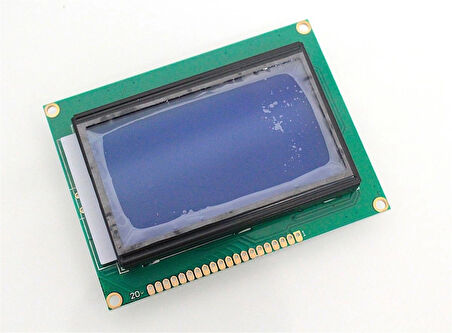 SDGB12864‑02 128×64 Grafik LCD Ekran HD44780 Uyumlu 5V Modül