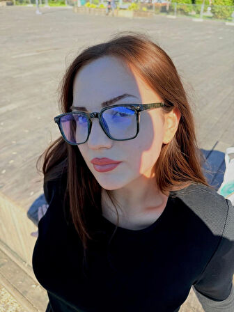 Bilgisayar, Tablet ve Telefon Dijital Ekranlar için Mavi Işık Korumalı Gözlük