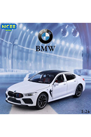1.24 Bmw M8 Işıklı Kapıları Açılabilen Oyuncak Araba
