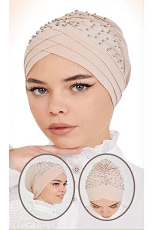 İncili Üç Çapraz Geçmeli Bone