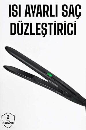 Yeni Nesil LED Ekranlı Saç Düzleştirici - Kolay Kullanım