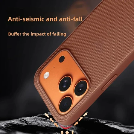 Teleplus iPhone 17 Pro Kılıf Techwooven Msafe Özellikli Fabric Kapak