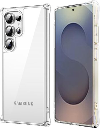 Teleplus Samsung Galaxy S21 Ultra Kılıf Airbag Corners Darbe Korumalı Shockproof TPU Kapak