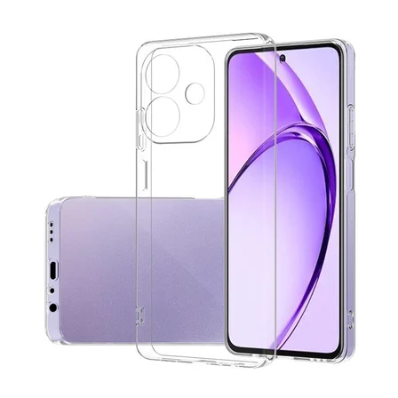 Teleplus Oppo A3 Kılıf Süper Tpu Jelly Transparan Silikon