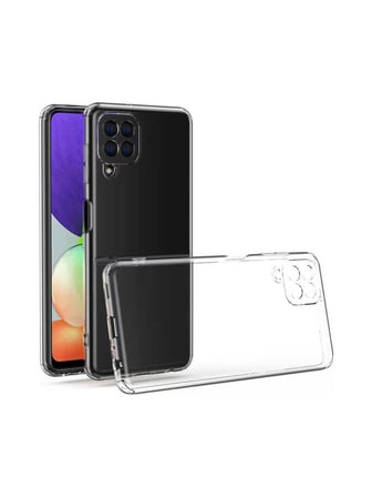 Teleplus Samsung Uyumlu Galaxy M22 Kılıf Süper Tpu Jelly Transparan Silikon