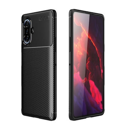 Teleplus Xiaomi Redmi K40 Gaming Kılıf Texture Negro Silikon Kapak