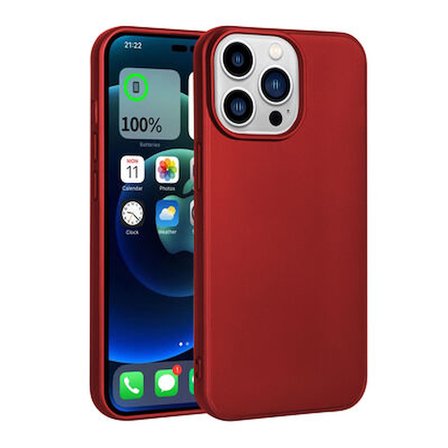 Teleplus iPhone 14 Pro Max Kılıf Matte Premier Silikon Kapak