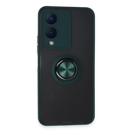 Teleplus Vivo Y17S Kılıf Montreal Mat Yüzüklü Kapak