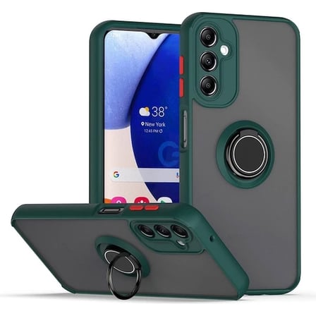 Teleplus Samsung Galaxy A04s Kılıf Montreal Yüzüklü Mat Kapak