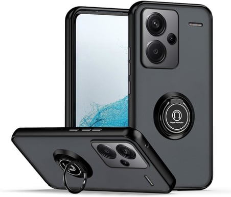 Teleplus Xiaomi Redmi Note 13 Pro Plus Kılıf Mat Montreal Yüzüklü Spot Kapak