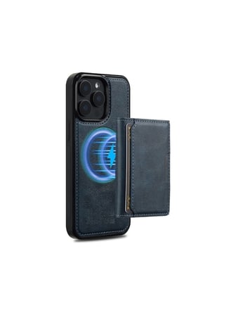 Teleplus iPhone 13 Pro Max Kılıf Pollux L2 Serisi Mıknatıslı Kartlıklı 2-1 Kapak