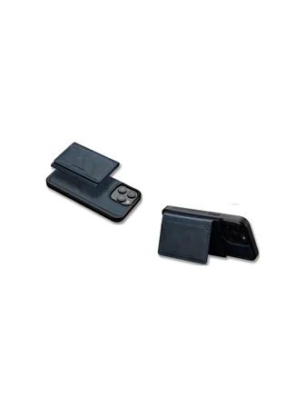 Teleplus iPhone 16 Pro Kılıf Pollux L2 Serisi Mıknatıslı Kartlıklı 2-1 Kapak