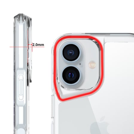 Teleplus iPhone 17 Kılıf TMAX Ultra Darbe Emici Özellikli Kapak