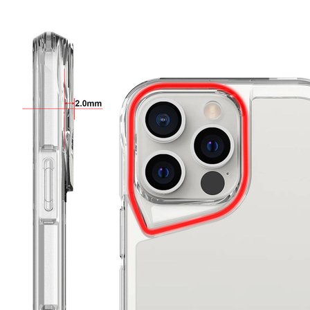 Teleplus iPhone 16 Pro Kılıf TMAX Ultra Darbe Emici Özellikli Kapak