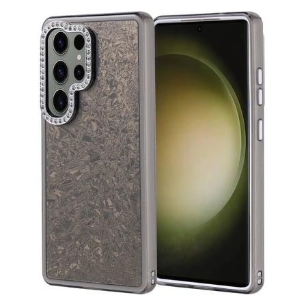 Teleplus Samsung Uyumlu Galaxy S25 Ultra Kılıf Kapi Diamod Taş Desenli Kapak