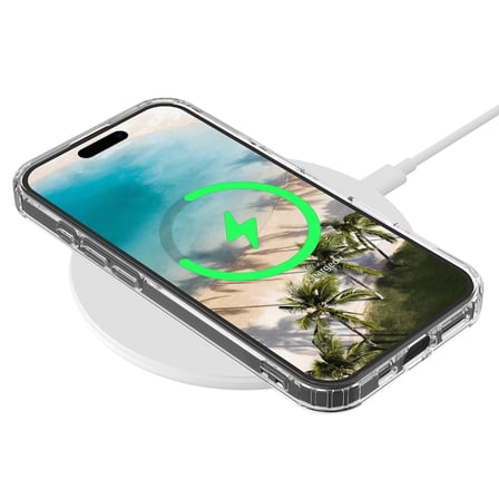 Teleplus iPhone 14 Kılıf Embos Magnetic Acrylic TPU Kapak