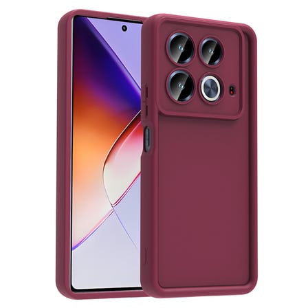 Teleplus İnfinix Note 40 4g Kılıf Kamera Korumalı Ananas Silikon