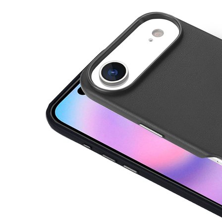 Teleplus iPhone 17 Air Kılıf Msafe Şarj Özellikli PU Deri Kupra Kapak