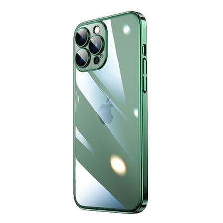 Teleplus iPhone 14 Pro Kılıf Sert PC Renkli Çerçeveli Riksos Kapak