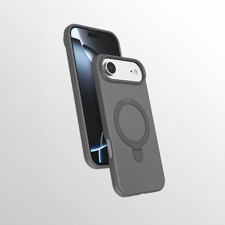 Teleplus iPhone 17 Air Kılıf Manyetik Şarj Özellikli Yüzüklü Standlı Samara Kapak