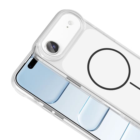 Teleplus iPhone 17 Air Kılıf İkonik Metal Tuşlu Manyetik Şarj Kapak