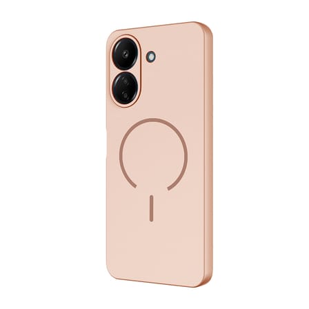 Teleplus Xiaomi Uyumlu Redmi 13C Kılıf Meta Pastel Manyetik Araç Tutucu Kılıf