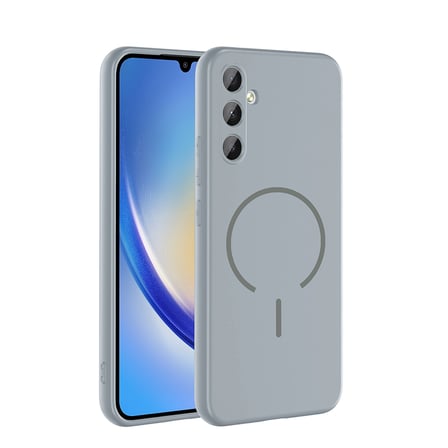 Teleplus Samsung Galaxy A14 Kılıf Meta Pastel Manyetik Araç Tutucu Kılıf