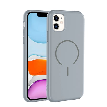 Teleplus iPhone 11 Kılıf Meta Pastel Manyetik Araç Tutucu Kılıf