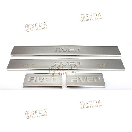 Chevrolet Aveo SD 2006 > 2011 Kapı Eşiği P. Çelik