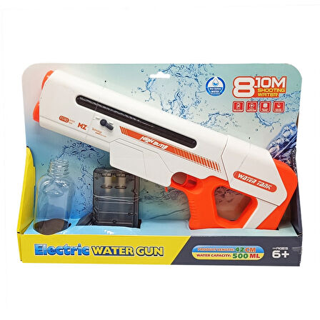 Su Tabancası Şarzjlı Otomatik 500 ML 8-10 M Menzil Electiric Water  Gun