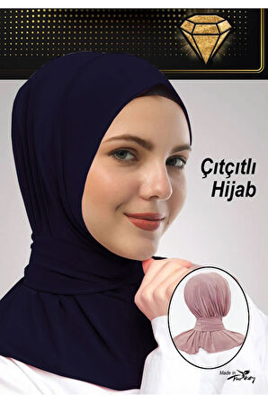 Kadın Tesettür Sandy Çıtçıtlı Hijab