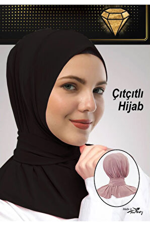 Kadın Tesettür Sandy Çıtçıtlı Hijab
