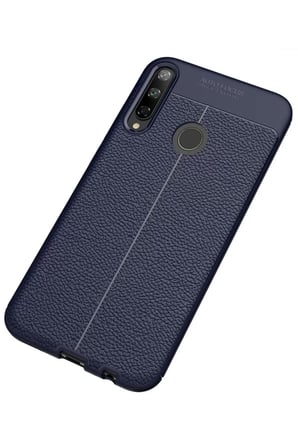 Newface Huawei P40 Lite E Kılıf Auto Focus Kapak - Lacivert