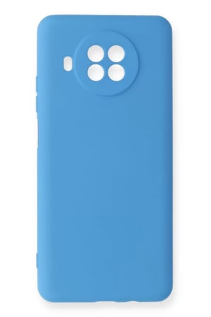 Newface Xiaomi Mi 10T Lite Kılıf Nano içi Kadife Silikon - Mavi