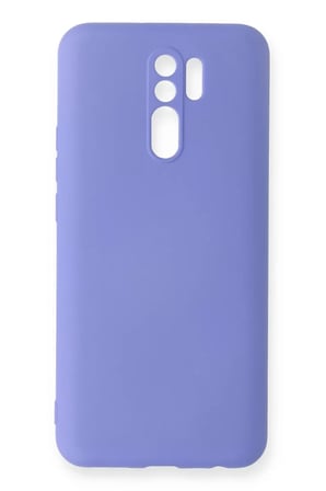 Newface Xiaomi Redmi 9 Kılıf Nano içi Kadife Silikon - Lila