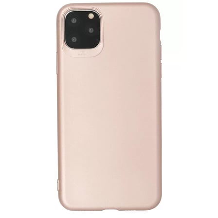 Newface Apple iPhone 11 Pro Max Kılıf First Silikon - Rose Gold