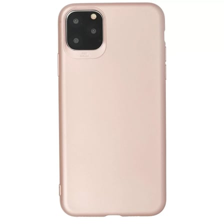 Newface Apple iPhone 11 Pro Max Kılıf First Silikon - Rose Gold